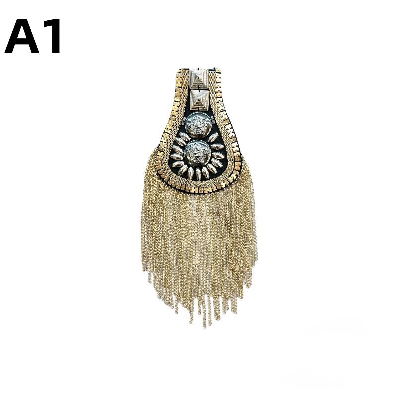 1pcs Fashion Handmade Shoulder Jewelry Tassel Rhinestones Epaulettes Clothing Accessories Brooch Epaulet Shoulder Brooches Gift
1pcs Fashion Handmade Shoulder Jewelry Tassel Rhinestones Epaulettes Clothing Accessories Brooch Epaulet Shoulder Brooches Gift