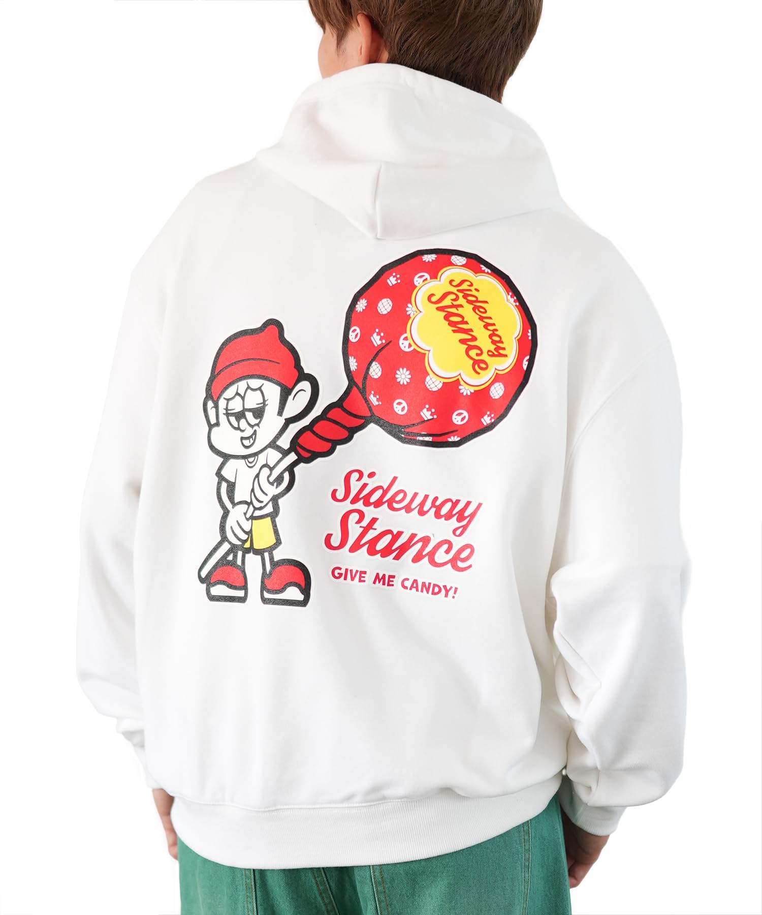 IMPROMES SIDEWAY STANCE Candy Fleece Pullover Hoodie, Men s, 70222, White
IMPROMES SIDEWAY STANCE Candy Fleece Pullover Hoodie, Men s, 70222, White
