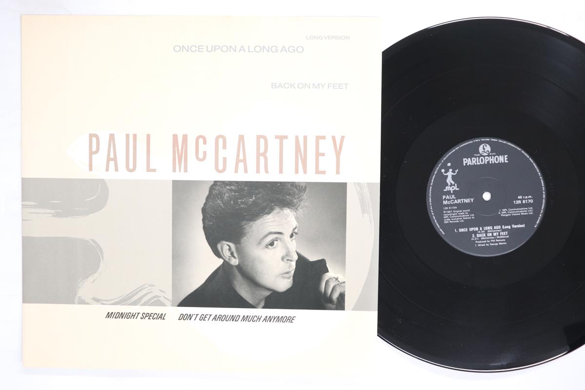 12inch Record PAUL MCCARTNEY Once Upon A Long Ago 12R6170 PARLOPHONE 1987 UK Rock Used
12inch Record PAUL MCCARTNEY Once Upon A Long Ago 12R6170 PARLOPHONE 1987 UK Rock Used