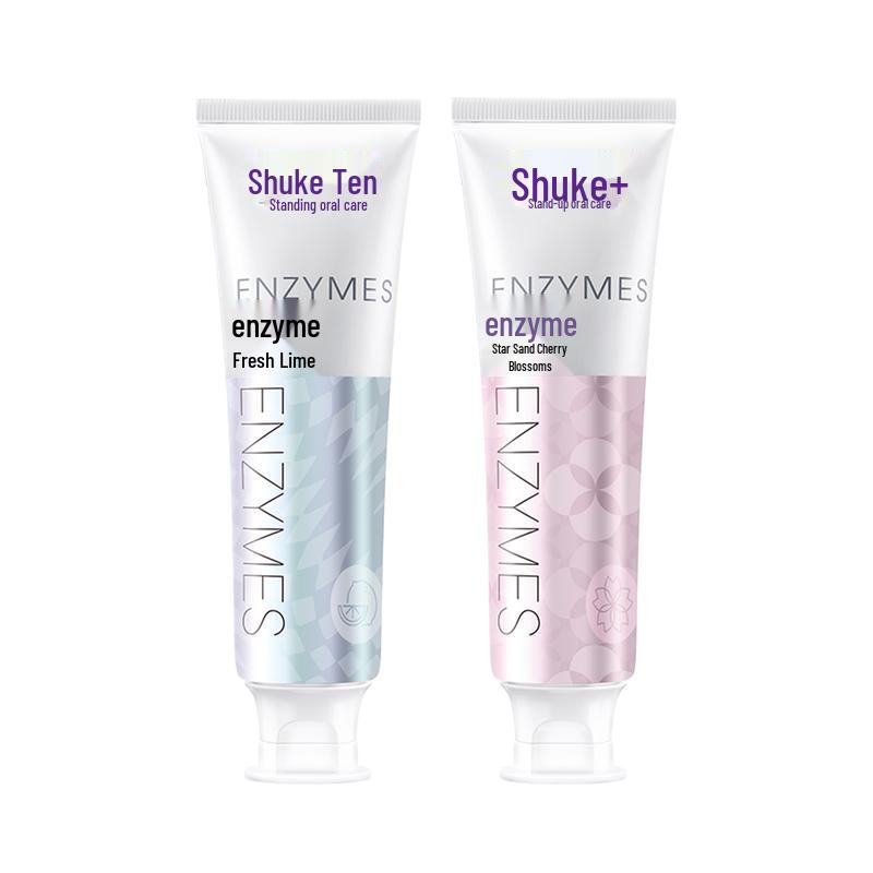 Saky French Natural Enzyme Toothpaste - Mixed Flavors (Lime & Cherry Blossom)
Saky French Natural Enzyme Toothpaste - Mixed Flavors (Lime & Cherry Blossom)
