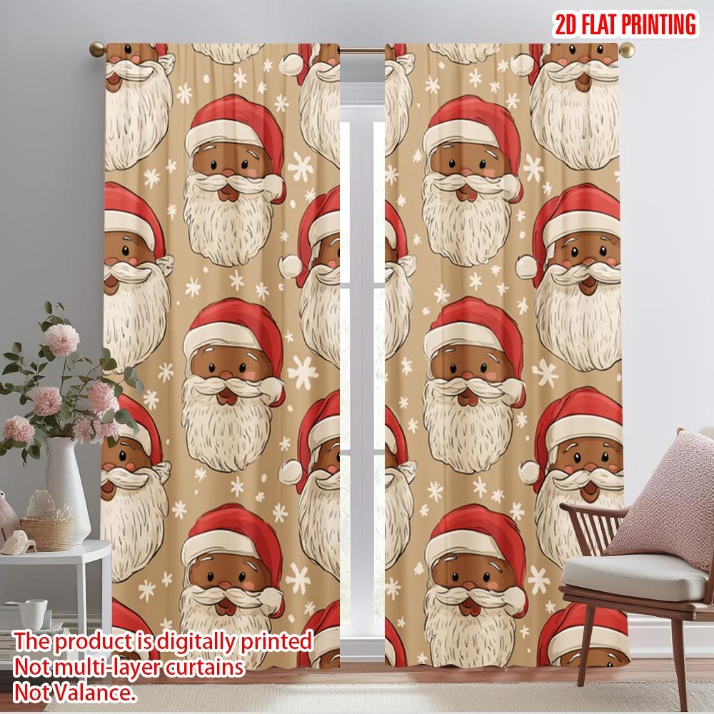 2pcs,2D plane printing Contemporary Curtains Black Santa Claus1 Polyester Easy Install (without rod) Decorations Outdoor for 52.50×116.00 CM 2pcs
2pcs,2D plane printing Contemporary Curtains Black Santa Claus1 Polyester Easy Install (without rod) Decorations Outdoor for 52.50×116.00 CM 2pcs