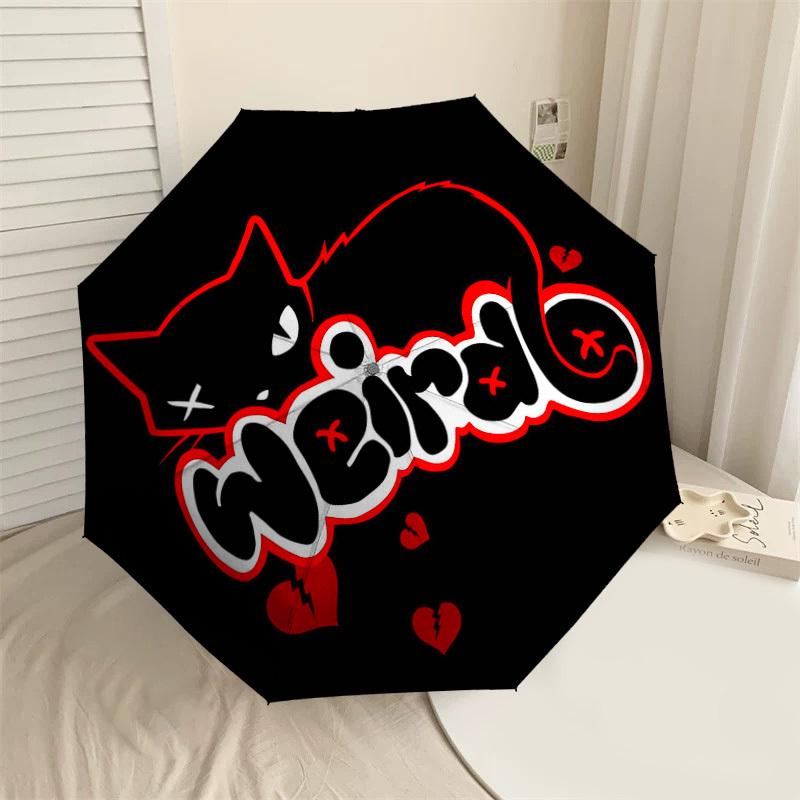 1PC Weird Cat Umbrella-8-Rib Reinforced Portable Folding Travel Suitable for All Seasons Outdoor Daily Use-H0337
1PC Weird Cat Umbrella-8-Rib Reinforced Portable Folding Travel Suitable for All Seasons Outdoor Daily Use-H0337