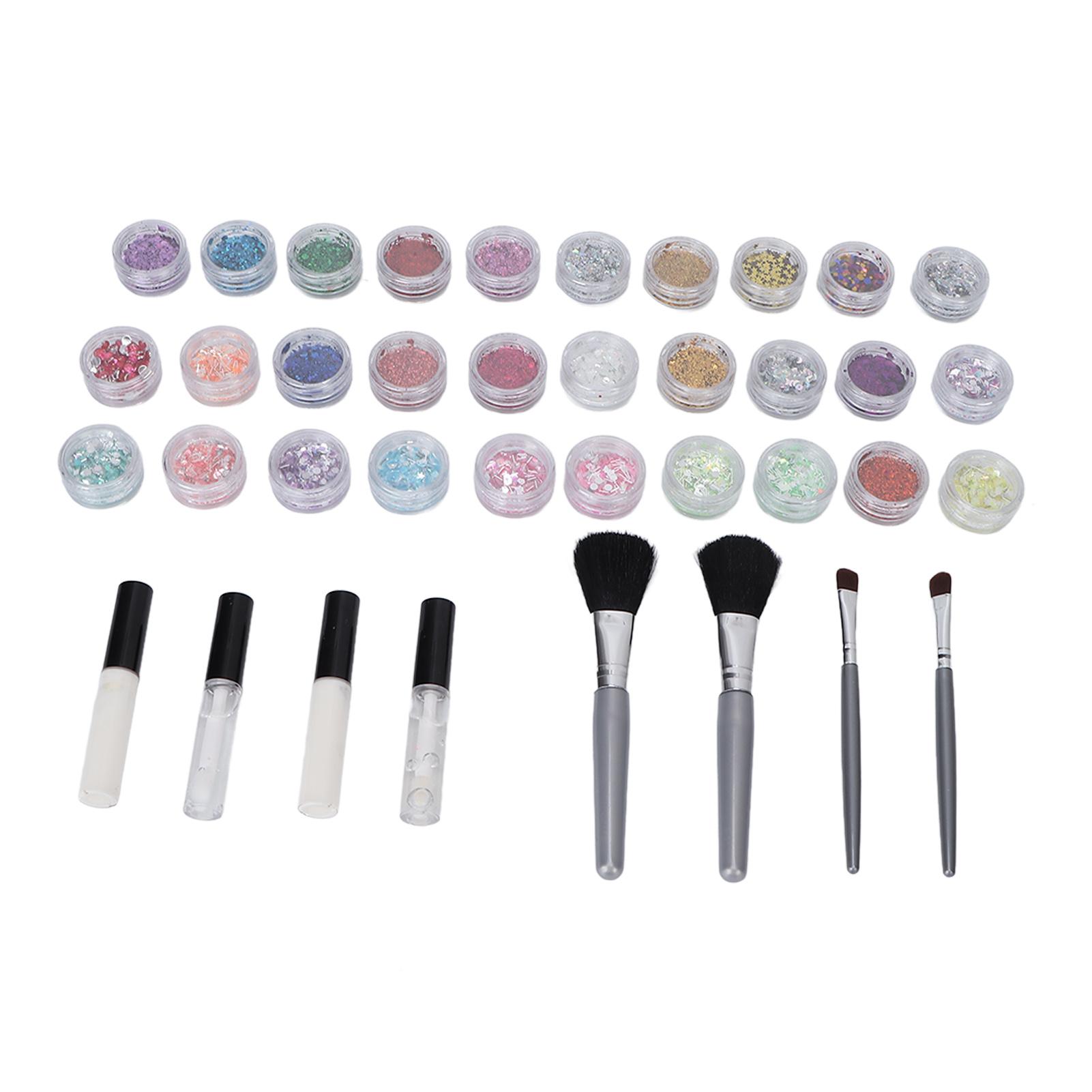 29 цветных блесток для нейл-арта, татуировок для лица и тела, блестящих хлопьев, сделай сам, аксессуары для украшения поделок
29 цветных блесток для нейл-арта, татуировок для лица и тела, блестящих хлопьев, сделай сам, аксессуары для украшения поделок