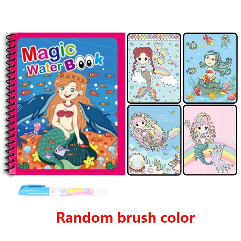 Magical Book Water Drawing Montessori Toys Reusable Coloring Book Magic Water Drawing Book Sensory Early Education Tools
Magical Book Water Drawing Montessori Toys Reusable Coloring Book Magic Water Drawing Book Sensory Early Education Tools