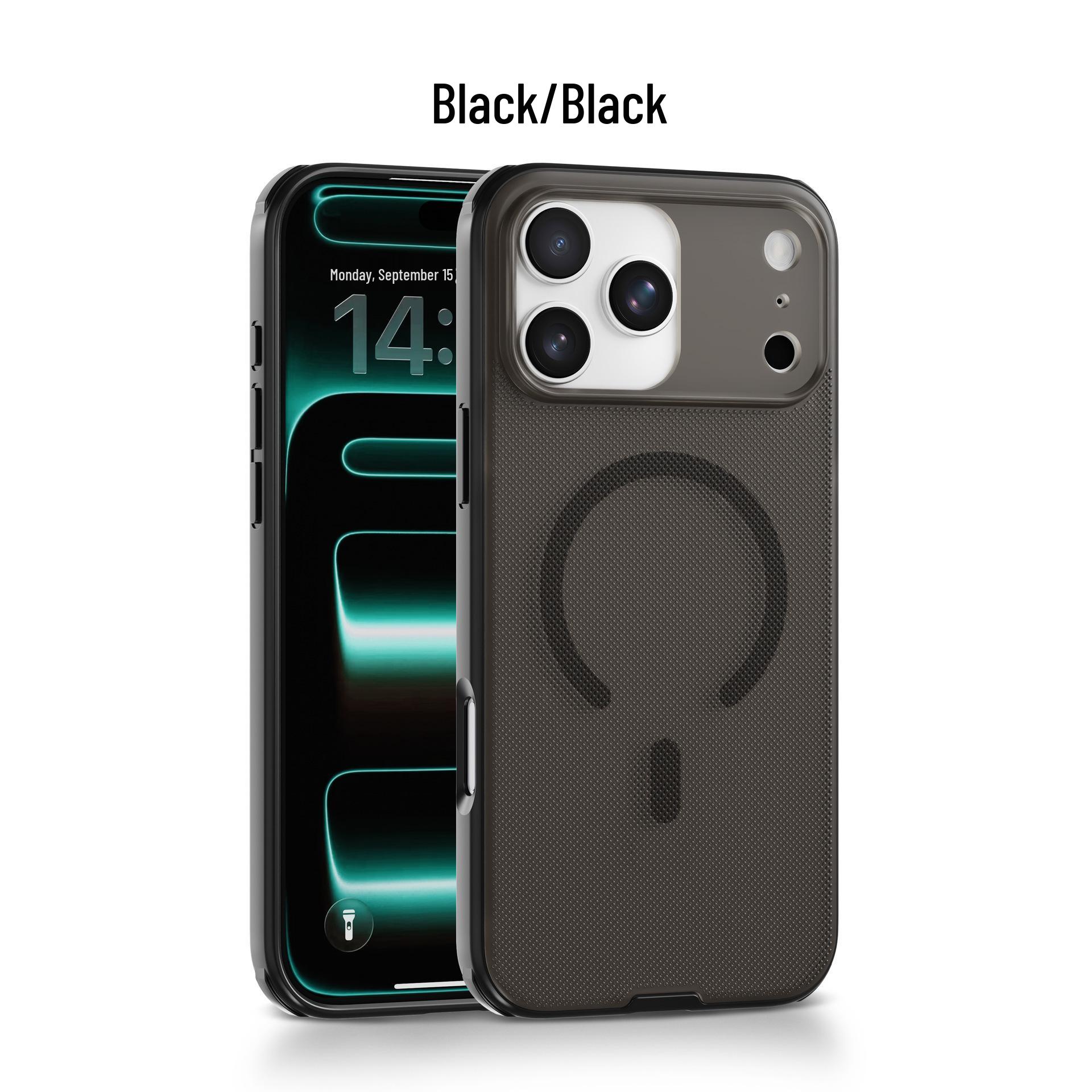 iPhone 17 Pro Max Anti-Drop Magnetic Case - Frosted TPU+PC Full Cover Mate 80 Pro Max чёрный
iPhone 17 Pro Max Anti-Drop Magnetic Case - Frosted TPU+PC Full Cover Mate 80 Pro Max чёрный