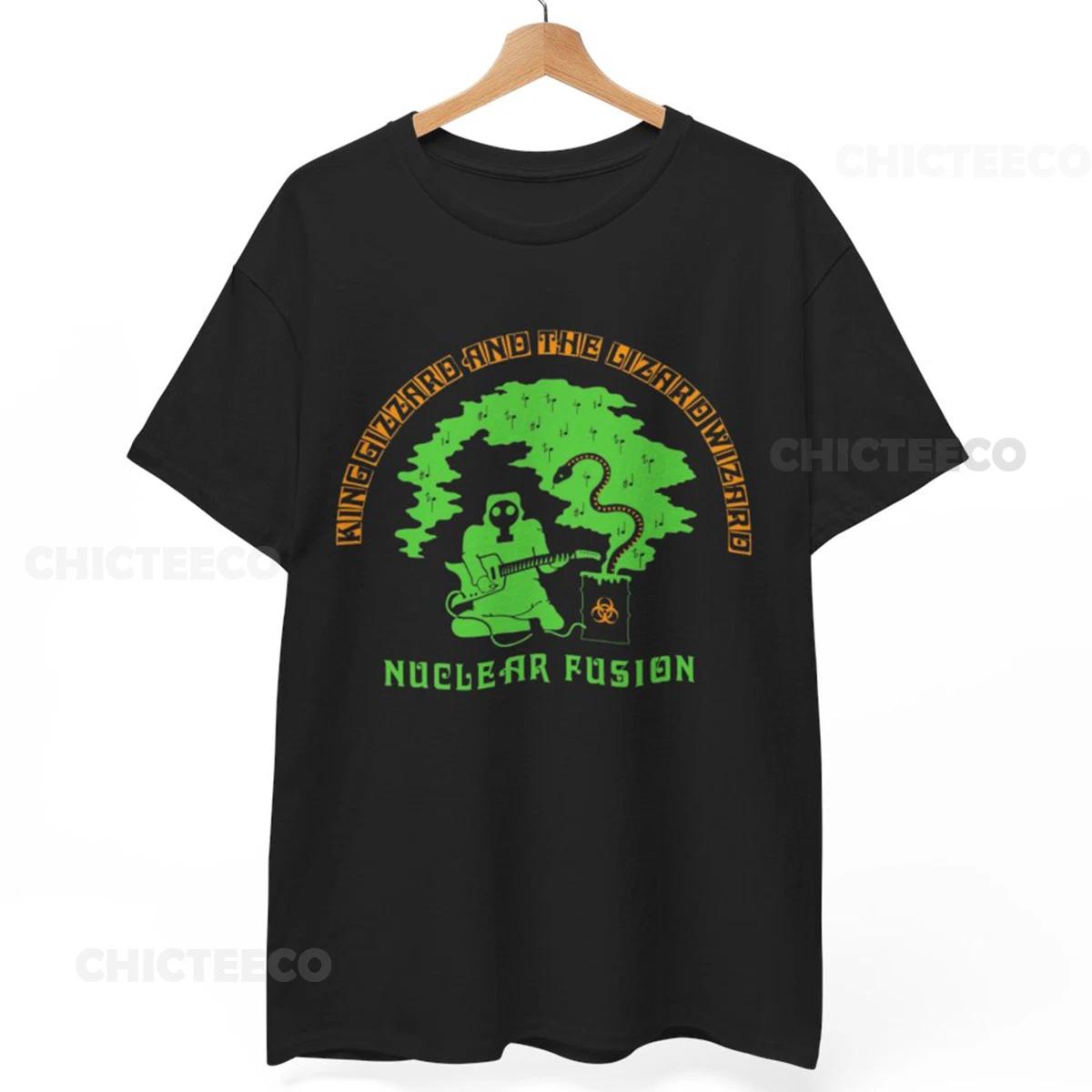 King Gizzard and the Lizard Wizard Shirt Nuclear Fusion Sci-Fi Prog Unisex Tee 2XL
King Gizzard and the Lizard Wizard Shirt Nuclear Fusion Sci-Fi Prog Unisex Tee 2XL