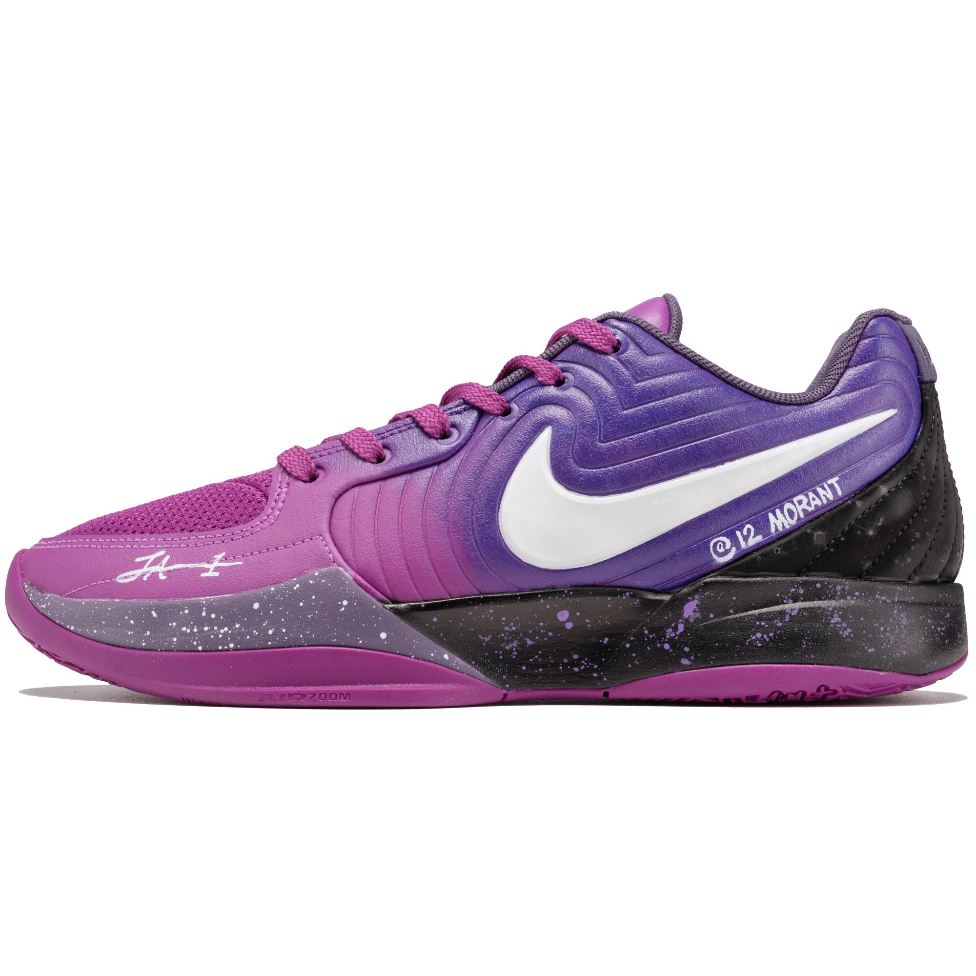 Nike Ja 2 Abrasion Resistant Low top Basketball Shoes Men s Purple FD7327-500(TeamF-) 40.5
Nike Ja 2 Abrasion Resistant Low top Basketball Shoes Men s Purple FD7327-500(TeamF-) 40.5