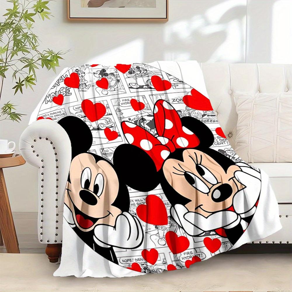 1pc flannel Mickey and Minnie heart pattern small bed cover blanket, Valentine s Day gift, 75x90cm
1pc flannel Mickey and Minnie heart pattern small bed cover blanket, Valentine s Day gift, 75x90cm