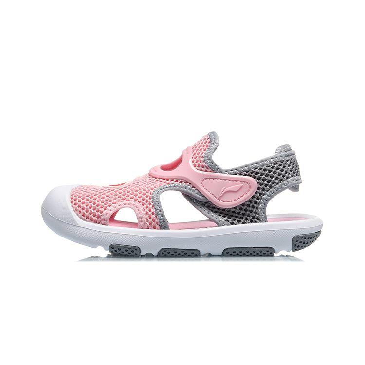 Li Ning Удобные нескользящие детские сандалии Детская обувь Серый Розовый YKKQ008-6 26
Li Ning Удобные нескользящие детские сандалии Детская обувь Серый Розовый YKKQ008-6 26