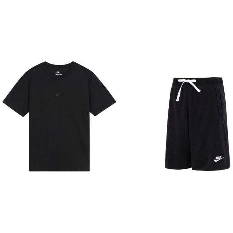 Nike Однотонная футболка с круглым вырезом и коротким рукавом и шорты для фитнеса, комплект для мужчин, активный черный цвет DX0767-010+DO7393-010 S
Nike Однотонная футболка с круглым вырезом и коротким рукавом и шорты для фитнеса, комплект для мужчин, активный черный цвет DX0767-010+DO7393-010 S