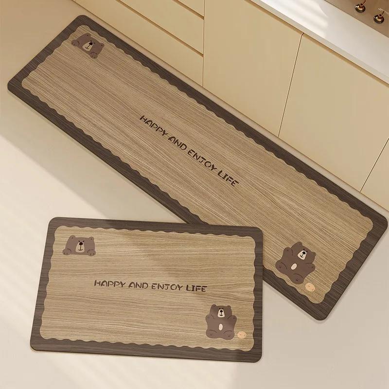 Carpet for Kitchen Waterproof Floor Mat Brown Imitation Wood Grain Carpets Pvc Leather Foot Mats Long Rug Home Decoration Rugs 1pc 50x80cm
Carpet for Kitchen Waterproof Floor Mat Brown Imitation Wood Grain Carpets Pvc Leather Foot Mats Long Rug Home Decoration Rugs 1pc 50x80cm