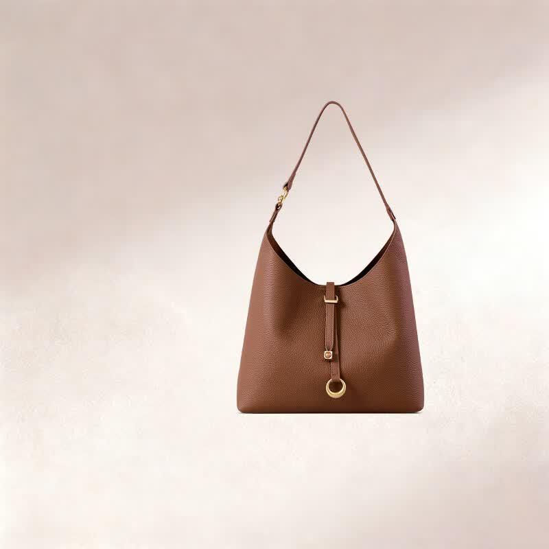 FUFUNI Leather Hobo Tote Shoulder Bag
FUFUNI Leather Hobo Tote Shoulder Bag