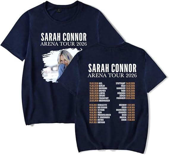 Sarah Connor Merch Arena Tour 2026 TShirt Streetwear TShirt Shirt Unisex Women Short Sleeve Fashion Tee S
Sarah Connor Merch Arena Tour 2026 TShirt Streetwear TShirt Shirt Unisex Women Short Sleeve Fashion Tee S