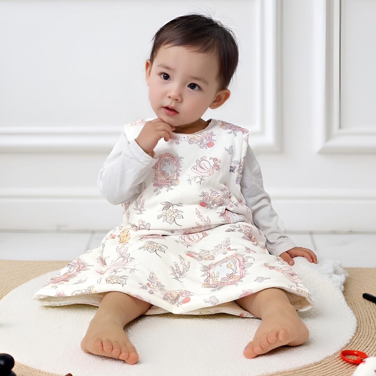 Bibi Bay Anyang A-grade Cotton Sleeveless Baby Sleep Sack - 120g Anti-kick Quilt M - Fits height 60-90cm
Bibi Bay Anyang A-grade Cotton Sleeveless Baby Sleep Sack - 120g Anti-kick Quilt M - Fits height 60-90cm