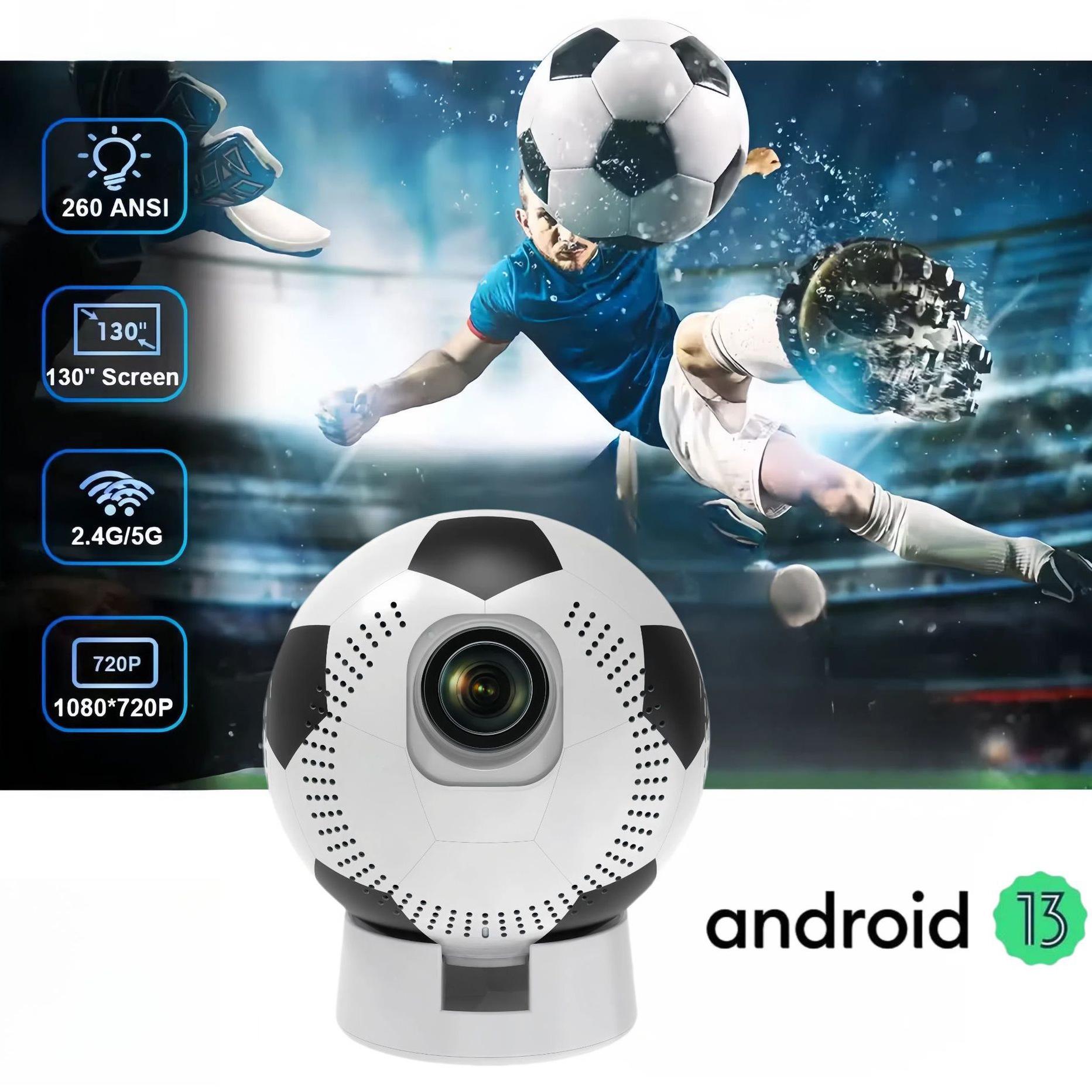 Q8 Cross-Border Style 4K Ultra HD Football Projector with Electronic Focusing and Mobile Screen Mirroring 720P for Home Use AU Plug
Q8 Cross-Border Style 4K Ultra HD Football Projector with Electronic Focusing and Mobile Screen Mirroring 720P for Home Use AU Plug