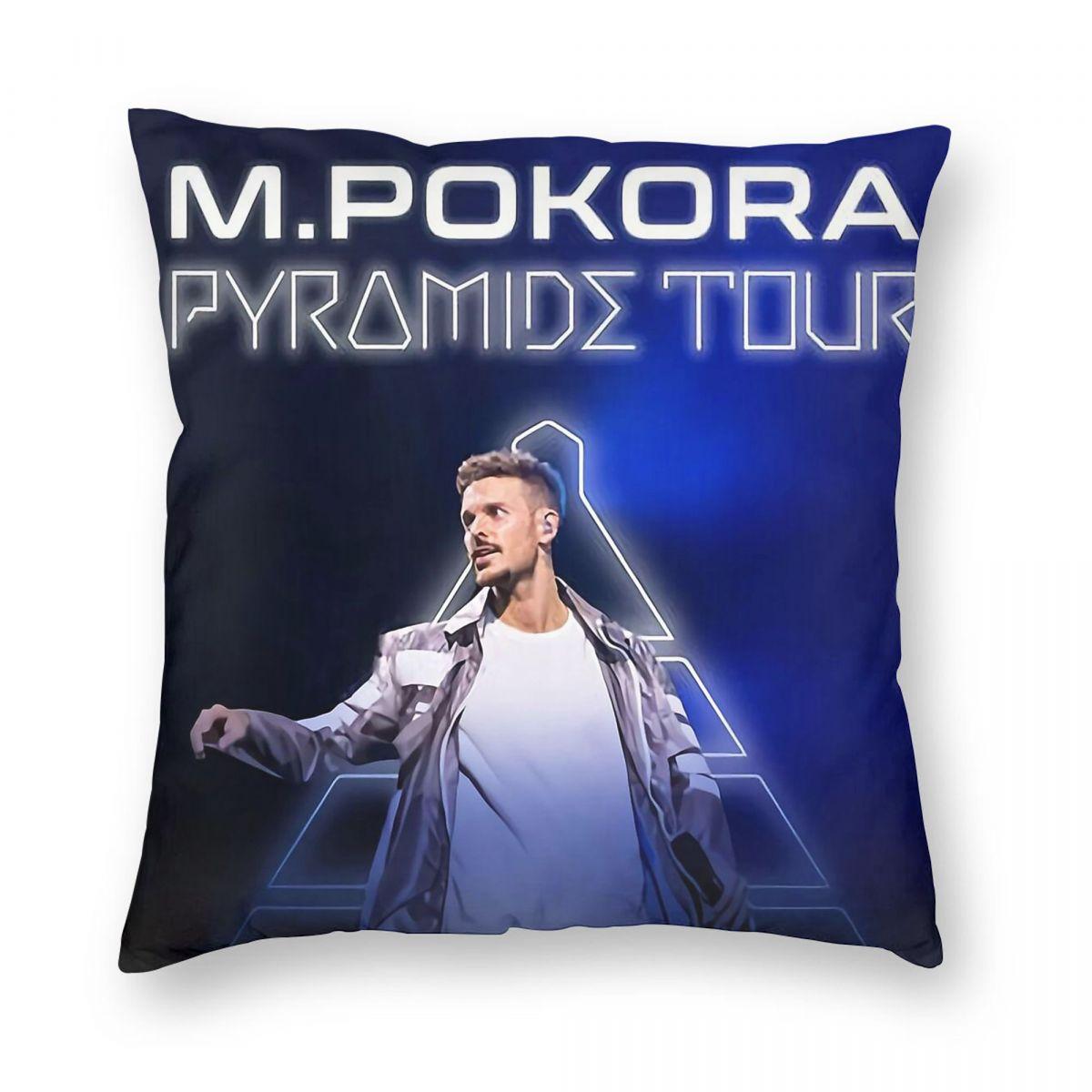 M. Pokora Pyramide Album Square Pillowcase Polyester Linen Velvet Pattern Zip Decorative Bed Cushion Cover 12x12Inch
M. Pokora Pyramide Album Square Pillowcase Polyester Linen Velvet Pattern Zip Decorative Bed Cushion Cover 12x12Inch