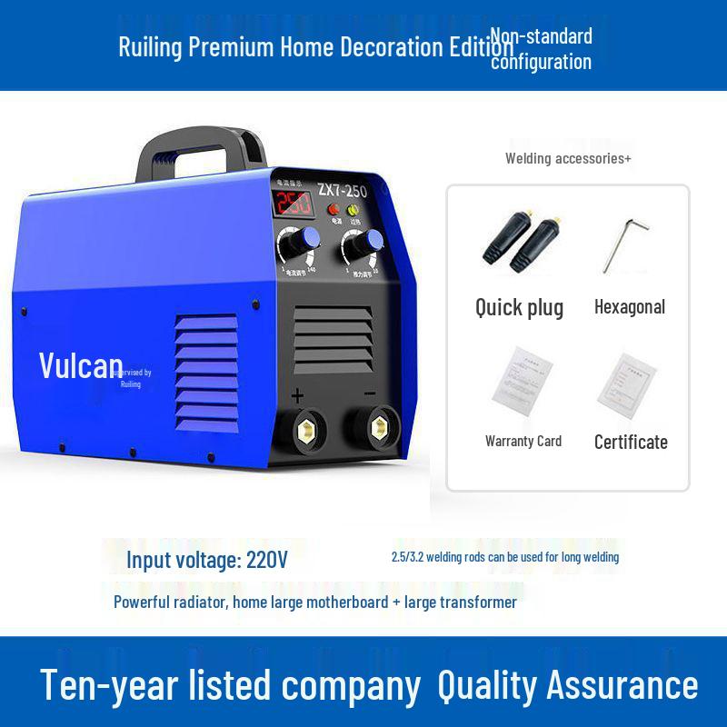 Ruiling 315 Dual Voltage 220V/380V Portable High Power Copper Welder
Ruiling 315 Dual Voltage 220V/380V Portable High Power Copper Welder