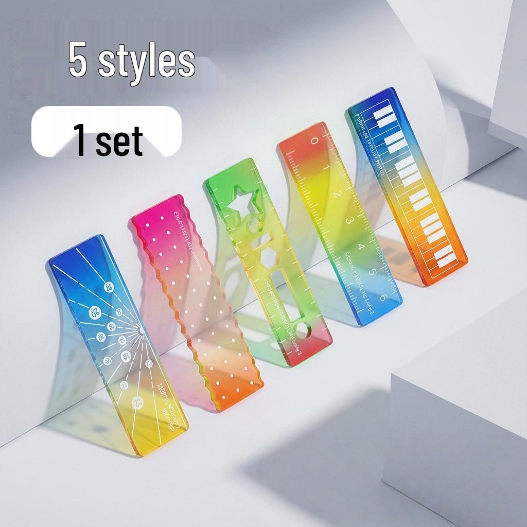 Satisfying Acrylic Palm Ruler Set for Students - Multi-Functional Transparent Painting Tool 7x1.7x0.3 cm
Satisfying Acrylic Palm Ruler Set for Students - Multi-Functional Transparent Painting Tool 7x1.7x0.3 cm
