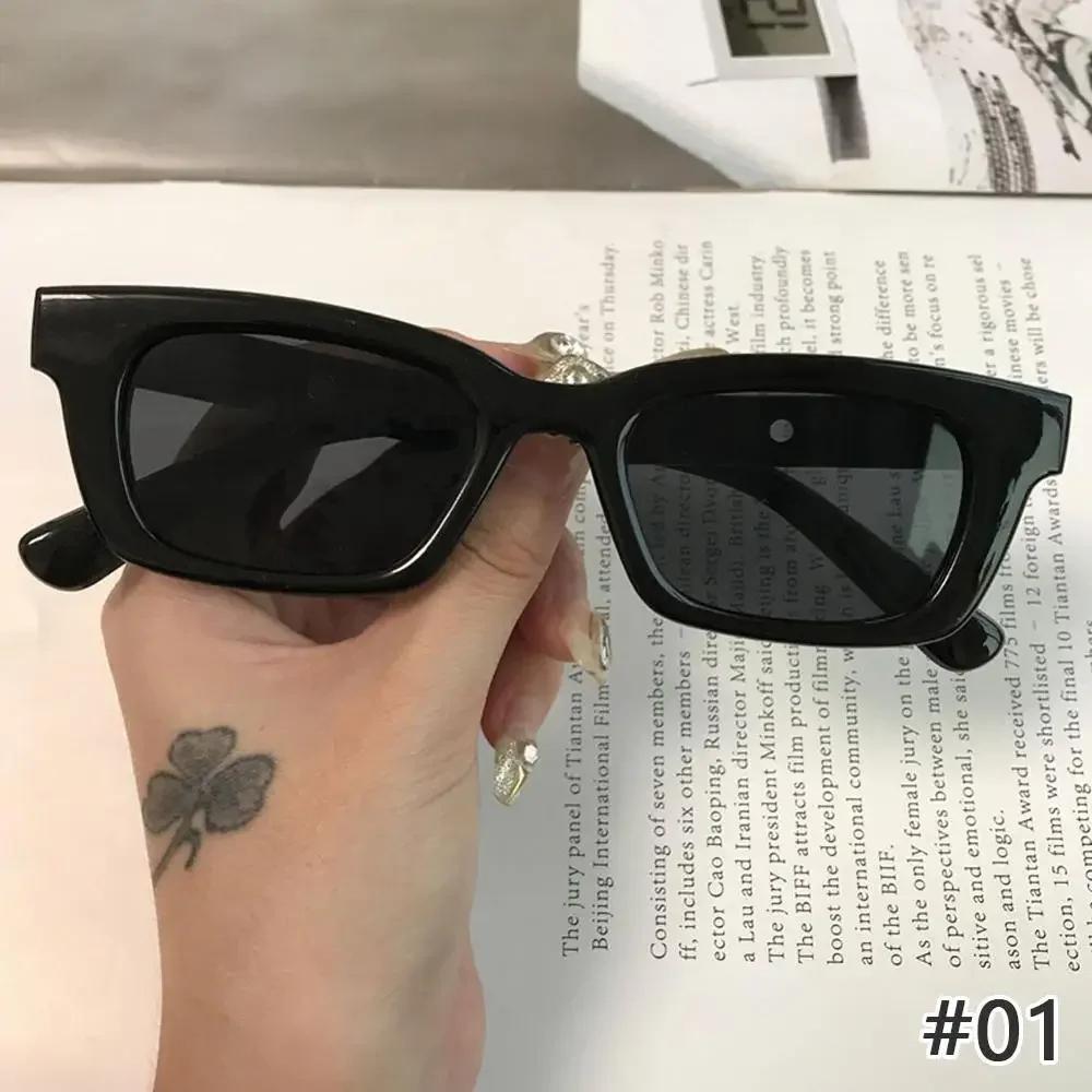 New Retro Small Square Sunglasses For Women Vintage Trendy Sun Glasses Brand Designer Luxury Eyewear For Male Female Driving
New Retro Small Square Sunglasses For Women Vintage Trendy Sun Glasses Brand Designer Luxury Eyewear For Male Female Driving