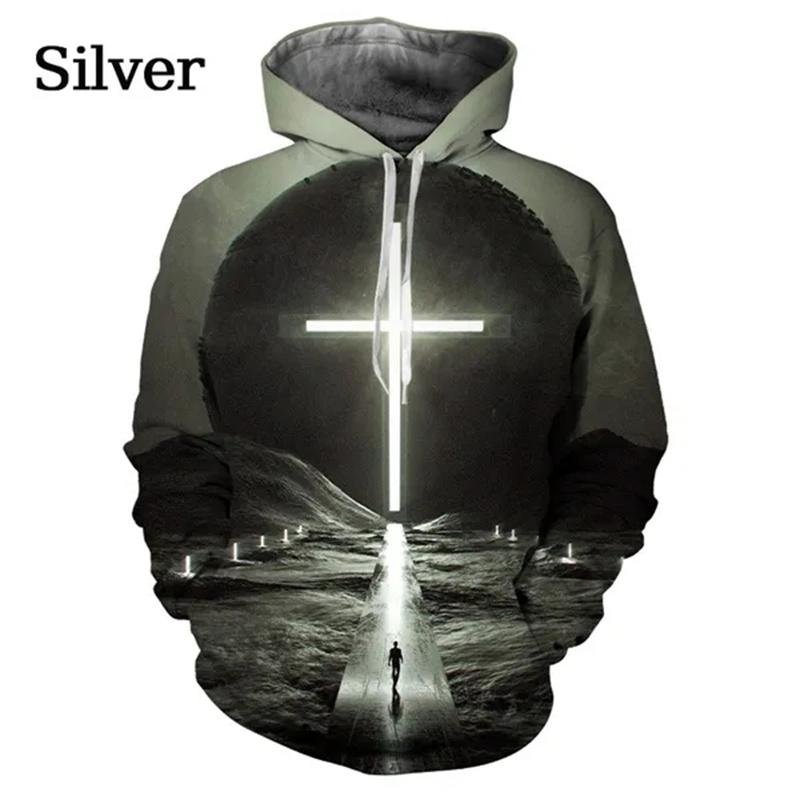 Толстовка з графічним зображенням хреста Християнського Ісуса, чоловічий одяг, толстовки з 3D-друком, жінки, модні пуловери Harajuku, y2k, худі з капюшоном Sudadera Hombre 6XL
Толстовка з графічним зображенням хреста Християнського Ісуса, чоловічий одяг, толстовки з 3D-друком, жінки, модні пуловери Harajuku, y2k, худі з капюшоном Sudadera Hombre 6XL