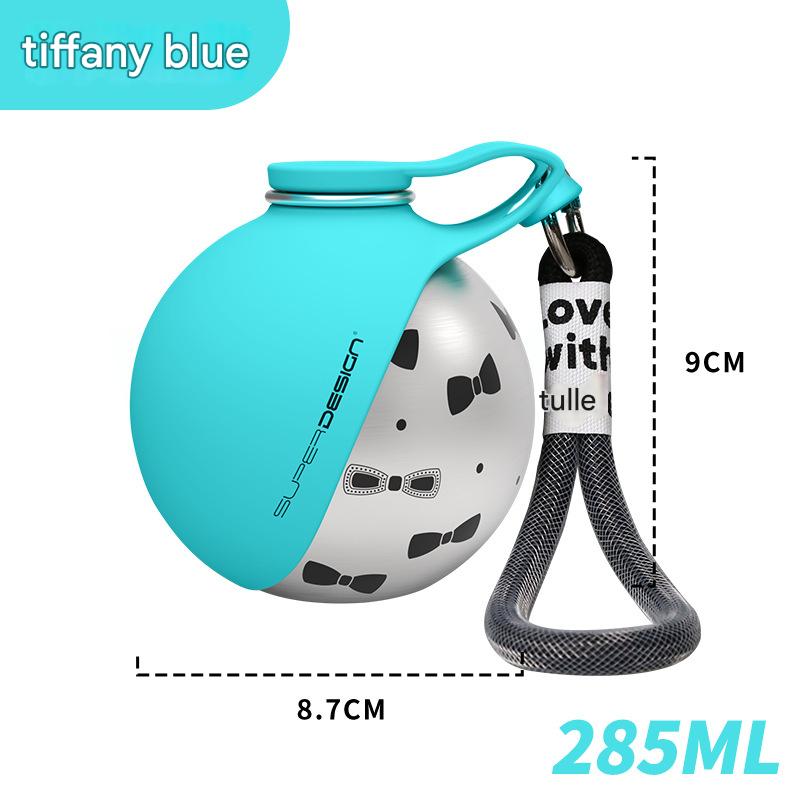 280ml Pet Feeding Silicone Bowl Integrated Steel Bottle Spherical Portable Travel Water Bottle for Dogs and Cats Outdoor Walking синій
280ml Pet Feeding Silicone Bowl Integrated Steel Bottle Spherical Portable Travel Water Bottle for Dogs and Cats Outdoor Walking синій