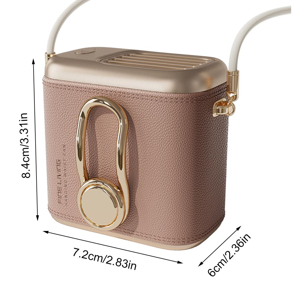 Small Mini Fan Portable Waist Fan Handheld Wearable Fan 3 Gear Waist Clip Fan Clip On Belt Fan with 360 Degree Rotating Stand коричневий
Small Mini Fan Portable Waist Fan Handheld Wearable Fan 3 Gear Waist Clip Fan Clip On Belt Fan with 360 Degree Rotating Stand коричневий