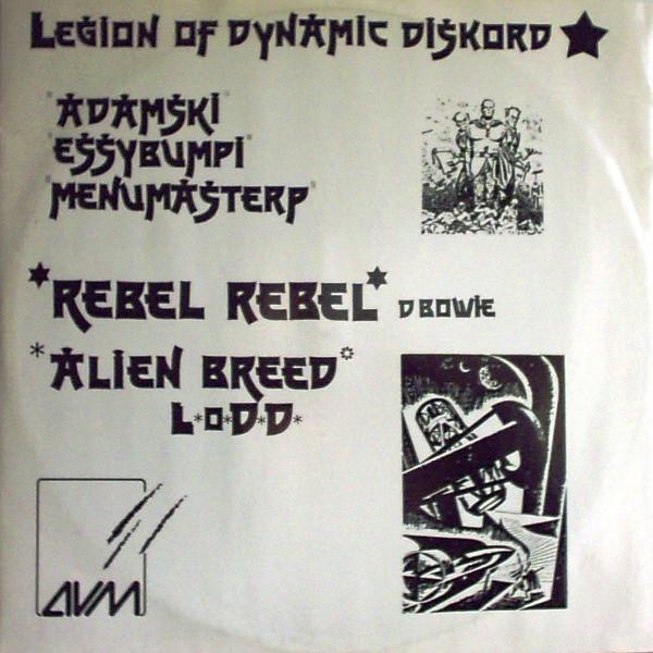 12inch Record LEGION OF DYNAMIC DISKORD Rebel Rebel KAK1211 AVM Records 1988 UK Dance Electronica Used
12inch Record LEGION OF DYNAMIC DISKORD Rebel Rebel KAK1211 AVM Records 1988 UK Dance Electronica Used