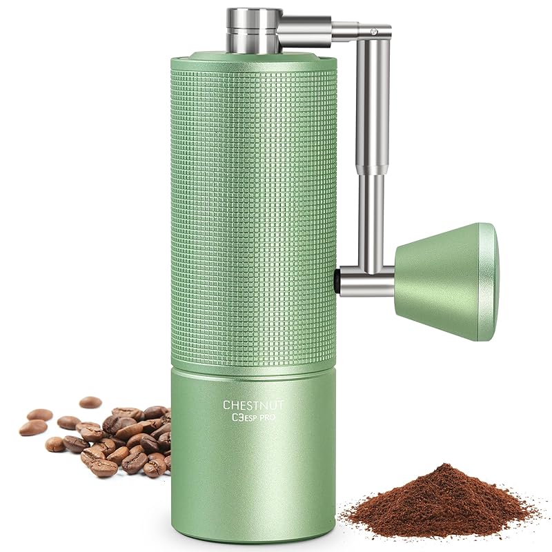 TIMEMORE all metal coffee mill manual time more C3ESP PRO hand-ground coffee mill foldable handle stainless steel mortar High precision adjustable for
TIMEMORE all metal coffee mill manual time more C3ESP PRO hand-ground coffee mill foldable handle stainless steel mortar High precision adjustable for