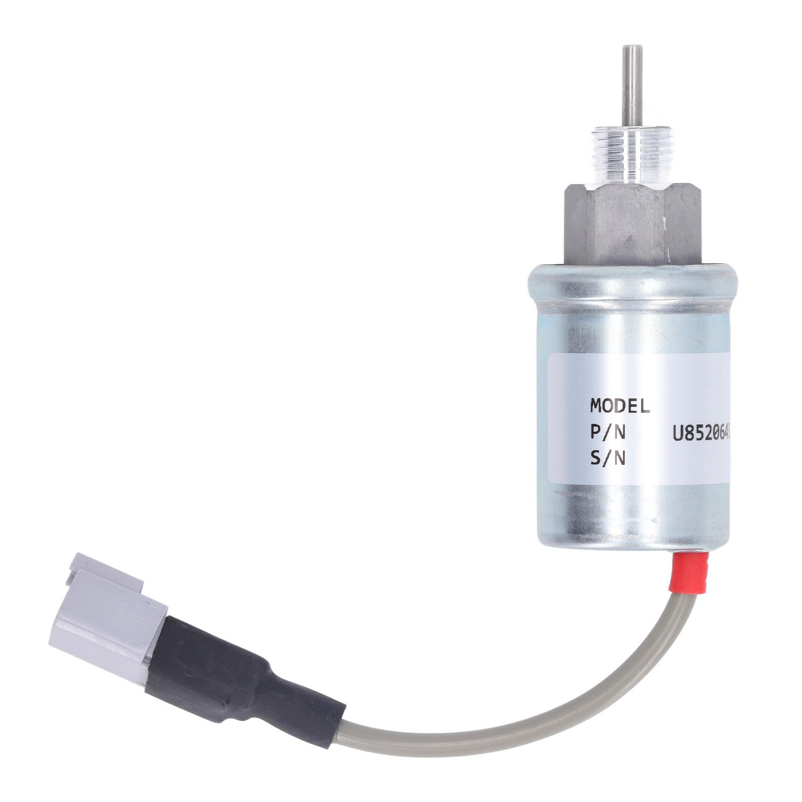 Fuel Shut Off Solenoid Valve Aluminum Alloy U85206452 Stop Solenoid Valve for Perkins HL403C 15
Fuel Shut Off Solenoid Valve Aluminum Alloy U85206452 Stop Solenoid Valve for Perkins HL403C 15