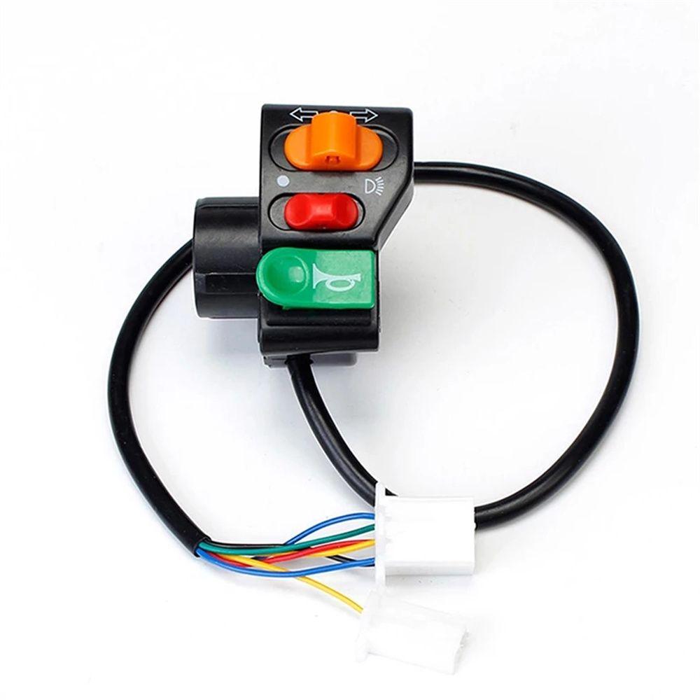 Control Switch Switch Button Horn ON-OFF Turn Signal Switch Motorcycle Switch Handlebar Switch чорний
Control Switch Switch Button Horn ON-OFF Turn Signal Switch Motorcycle Switch Handlebar Switch чорний