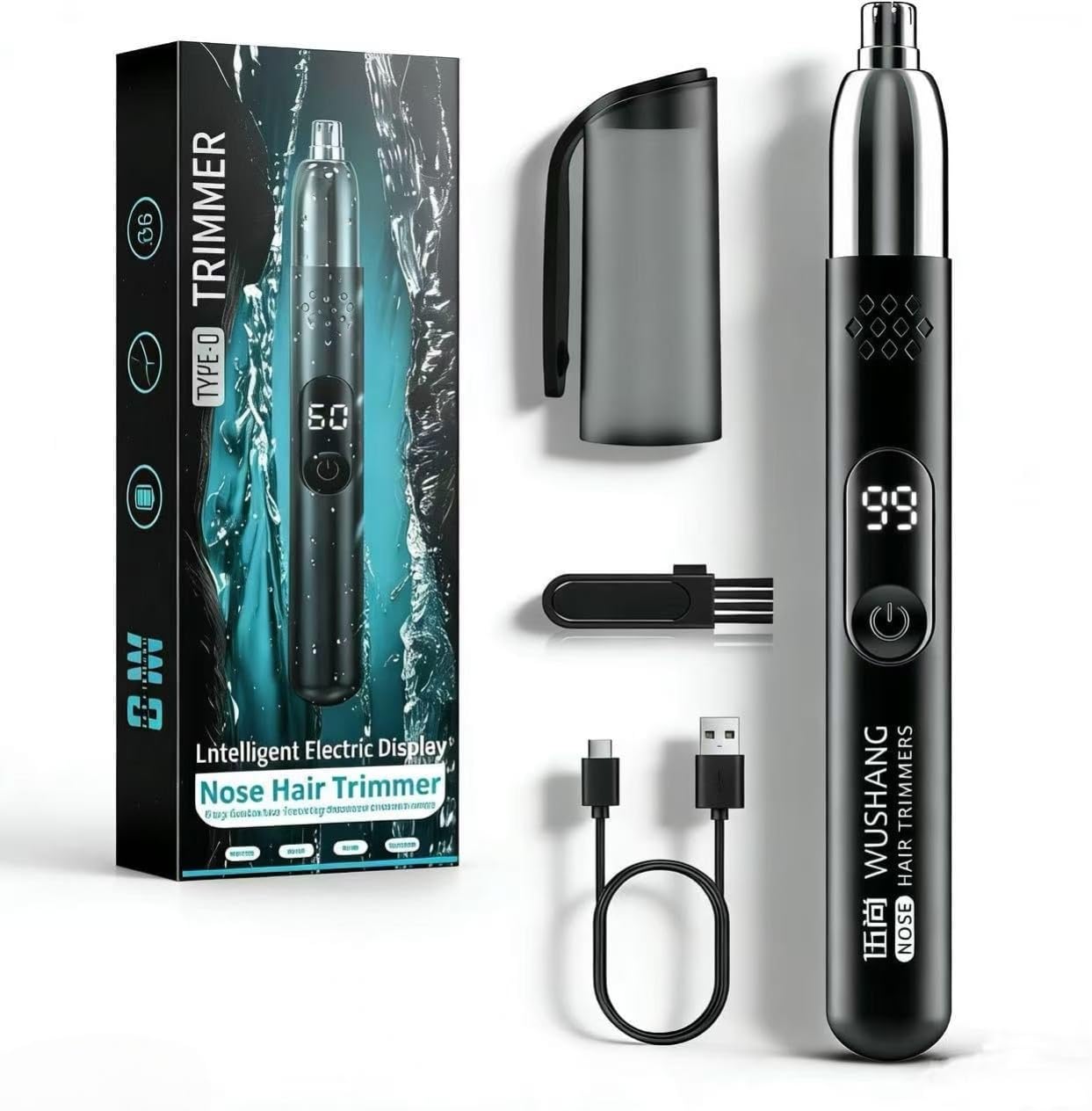 Nose Hair Trimmer for Men and USB Low Suitable for Both Men and Gentle on Nose Perfect Gift for Includes Japanese Instructions Women, Rechargeable,
Nose Hair Trimmer for Men and USB Low Suitable for Both Men and Gentle on Nose Perfect Gift for Includes Japanese Instructions Women, Rechargeable,