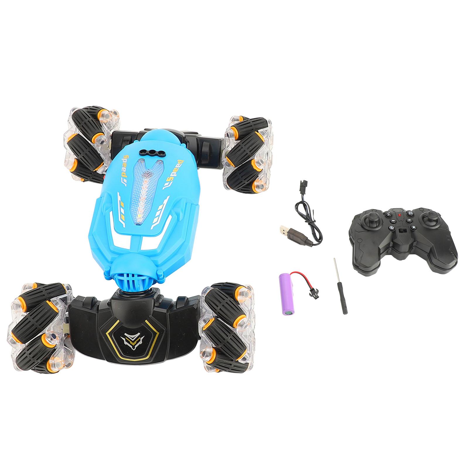 RC Stunt Car 360 Degree Rotation Stunt Sideshift Dynamic Music High Speed 4WD 2.4GHz Remote Control
RC Stunt Car 360 Degree Rotation Stunt Sideshift Dynamic Music High Speed 4WD 2.4GHz Remote Control