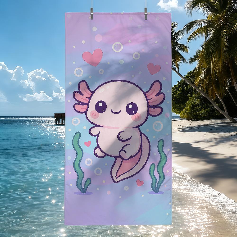 Axolotl Cartoon kawaii PINK Towel Quick Drying Beach Towels Are Suitable For Swimming Pools Camping Yoga And The Gym W40*H60(CM)
Axolotl Cartoon kawaii PINK Towel Quick Drying Beach Towels Are Suitable For Swimming Pools Camping Yoga And The Gym W40*H60(CM)
