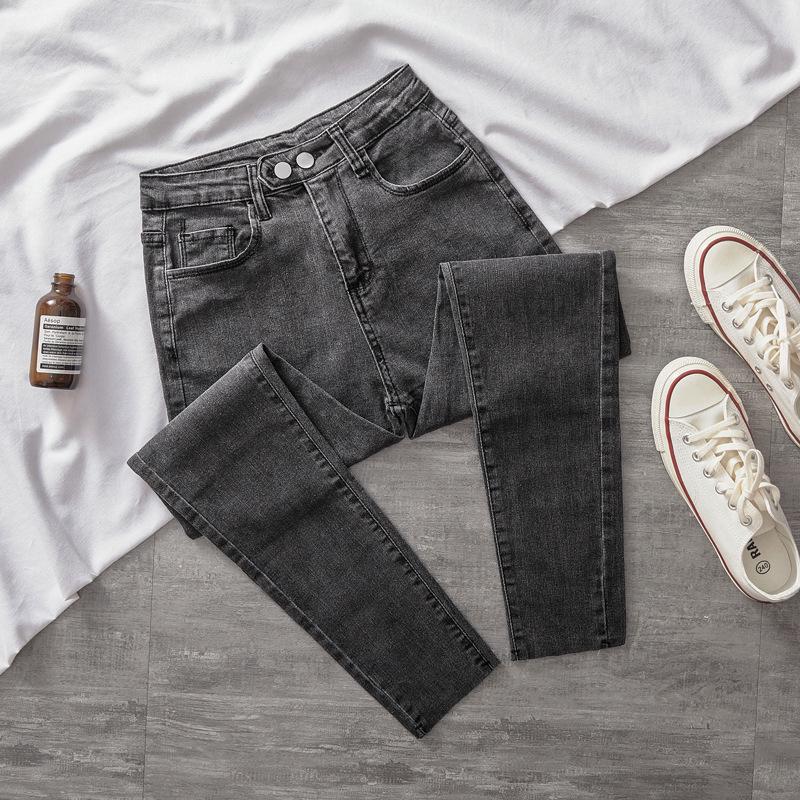 Женские эластичные джинсы с высокой талией для похудения — новый стиль, маленький размер, облегающий крой, брюки-карандаш с девятью точками 28
Женские эластичные джинсы с высокой талией для похудения — новый стиль, маленький размер, облегающий крой, брюки-карандаш с девятью точками 28