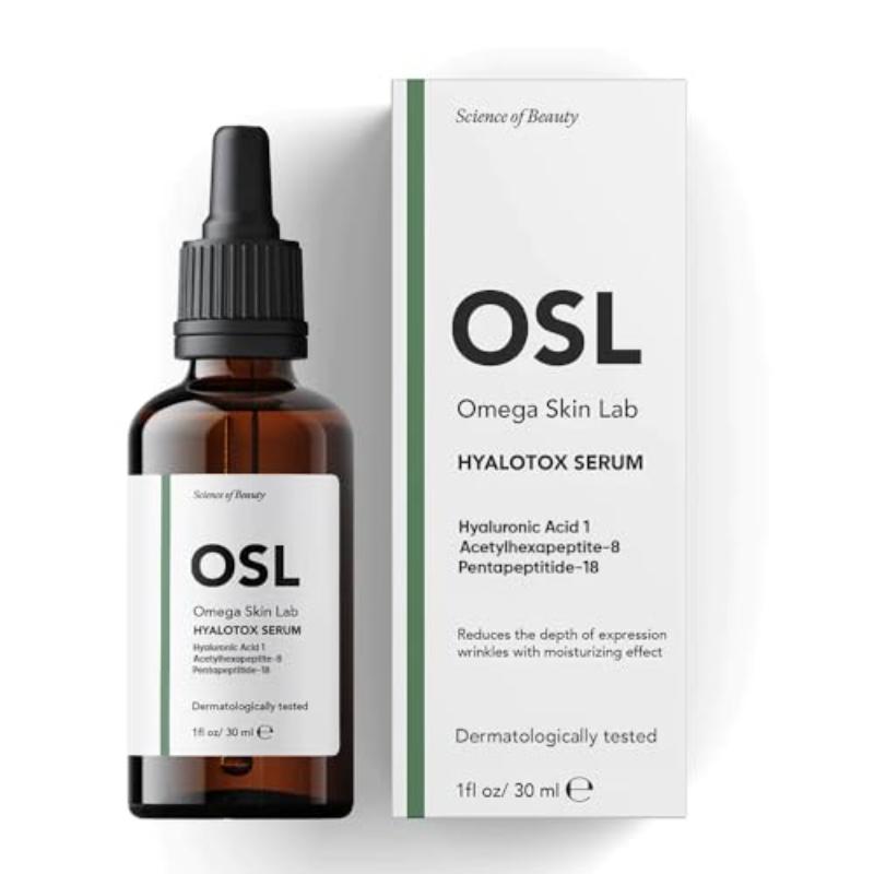OSL Hyalotox Face Serum 30 мл — мощная укрепляющая сыворотка, гиалуроновая кислота, ацетилгексапептид-8 и пентапептид-18 для молодой кожи
OSL Hyalotox Face Serum 30 мл — мощная укрепляющая сыворотка, гиалуроновая кислота, ацетилгексапептид-8 и пентапептид-18 для молодой кожи