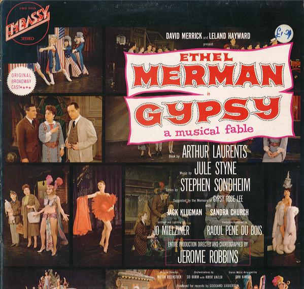 LP Record ETHEL MERMAN, JULE STYNE & STEPHEN - Gypsy - A Musical Fable SEMB31025 Embassy 1973 UK Soundtracks & Musicals Used
LP Record ETHEL MERMAN, JULE STYNE & STEPHEN - Gypsy - A Musical Fable SEMB31025 Embassy 1973 UK Soundtracks & Musicals Used