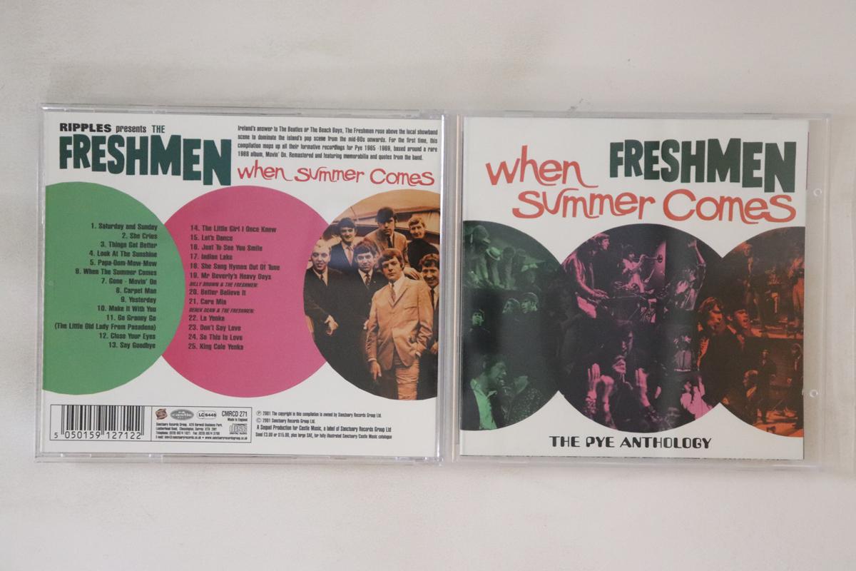 CD FRESHMEN When Summer Comes The Pye Antholog CMRCD271 SANCTUARY 2001 UK Rock Used
CD FRESHMEN When Summer Comes The Pye Antholog CMRCD271 SANCTUARY 2001 UK Rock Used