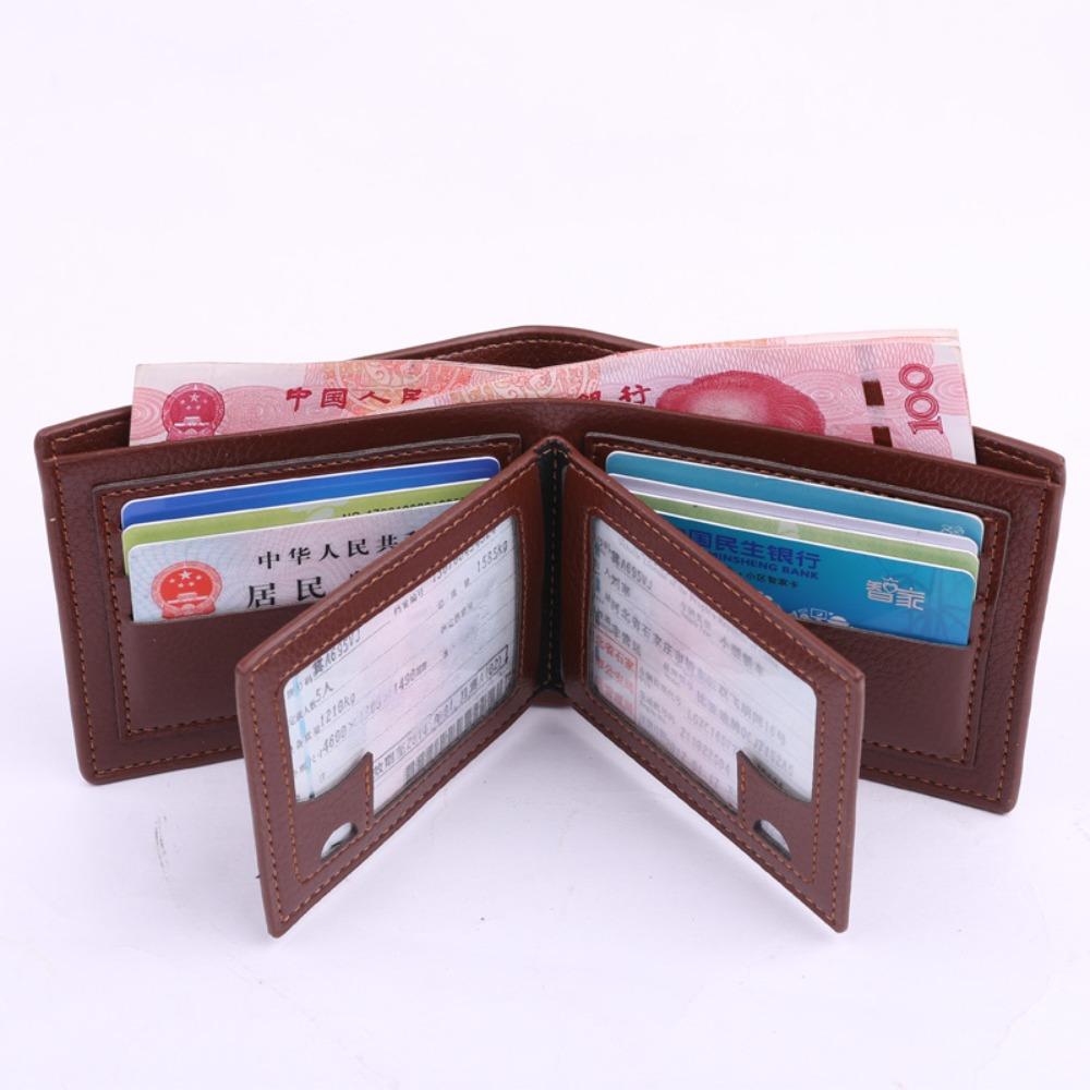 Soft Silky Men s Short Wallet Wear Resistant Anti-theft Cash Bag Casual 2 Fold Wallets Shopping світло-коричневого кольору
Soft Silky Men s Short Wallet Wear Resistant Anti-theft Cash Bag Casual 2 Fold Wallets Shopping світло-коричневого кольору