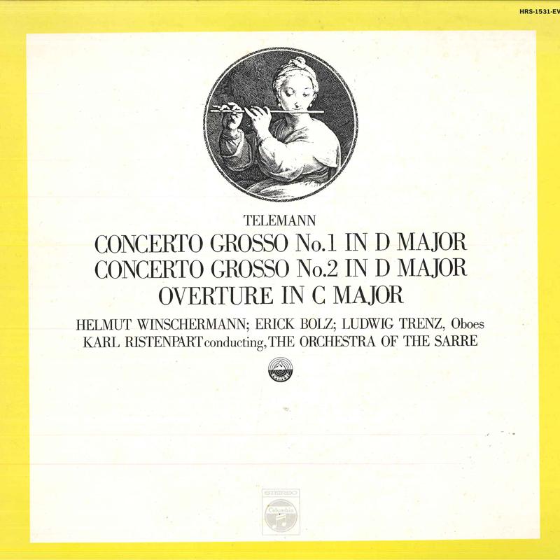 LP Record KARLRISTENPARTCOND.ORCHESTRA OF TelemannConcerto Grosso No.1 In D HRS1531EV COLUMBIA 1972 Japan Classical Used
LP Record KARLRISTENPARTCOND.ORCHESTRA OF TelemannConcerto Grosso No.1 In D HRS1531EV COLUMBIA 1972 Japan Classical Used