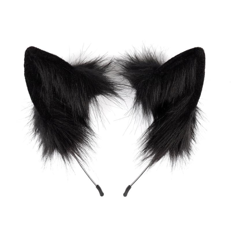 Simulation Fox Ear Shape Hair Hoop Cute Hair Holder Rave Halloween Cosplay Party Costume Headwear for Children Women чорний
Simulation Fox Ear Shape Hair Hoop Cute Hair Holder Rave Halloween Cosplay Party Costume Headwear for Children Women чорний