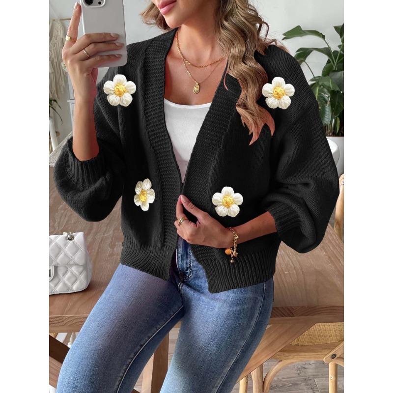 Связанный вручную цветочный лоскутный свитер с длинными рукавами, свитер, куртка XL
Связанный вручную цветочный лоскутный свитер с длинными рукавами, свитер, куртка XL