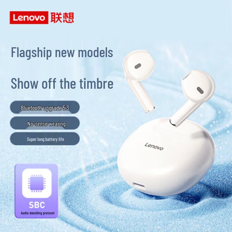 Lenovo TC3303 True Wireless Semi-in-ear Bluetooth Earbuds
Lenovo TC3303 True Wireless Semi-in-ear Bluetooth Earbuds