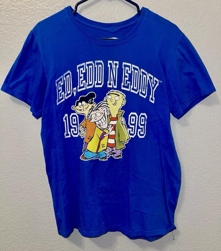Ed Edd n Eddy Classic Trio 1999 Reprinted T Shirt Full Size S5XL Unisex T-Shirt XL
Ed Edd n Eddy Classic Trio 1999 Reprinted T Shirt Full Size S5XL Unisex T-Shirt XL