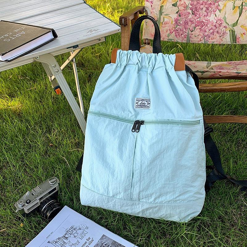 Повседневный рюкзак-мешок на шнурке, контрастного цвета, универсальная школьная сумка, большой вместимости, для активного отдыха, альпинизма, спорта, путешествий синий
Повседневный рюкзак-мешок на шнурке, контрастного цвета, универсальная школьная сумка, большой вместимости, для активного отдыха, альпинизма, спорта, путешествий синий