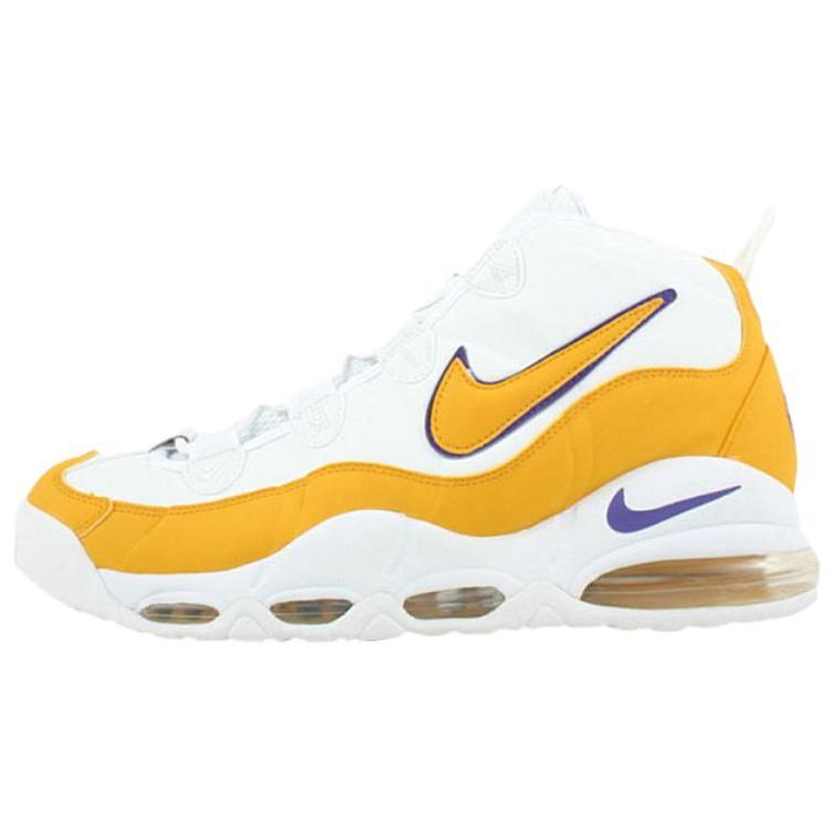 Nike Air Max Tempo Basketball Shoes Men s White Yellow 624011-711 43
Nike Air Max Tempo Basketball Shoes Men s White Yellow 624011-711 43