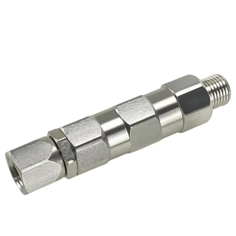 SHGO-High Pressure 360° Swivel Joint 1/4-Inch Airless For Spray Hose With Filter For Spray Pipe Connector Accessory
SHGO-High Pressure 360° Swivel Joint 1/4-Inch Airless For Spray Hose With Filter For Spray Pipe Connector Accessory