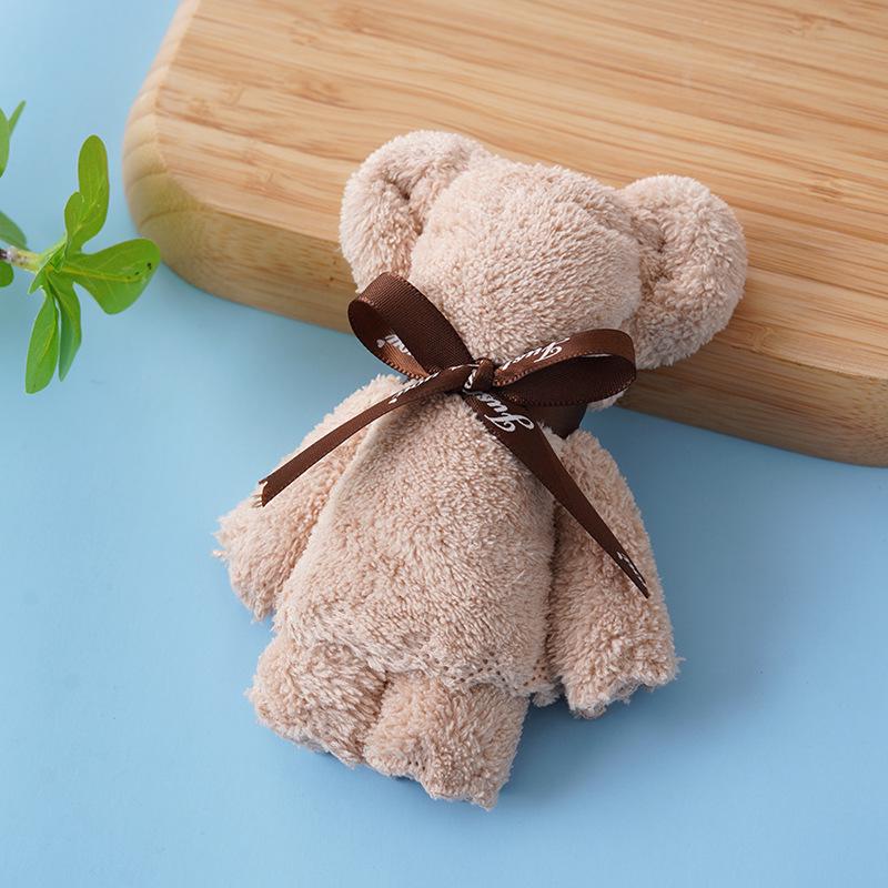 Soft Coral Bear Face Towel - Absorbent, Cute Wedding Hand Wipe, Bridesmaid Gift 30x30 cm
Soft Coral Bear Face Towel - Absorbent, Cute Wedding Hand Wipe, Bridesmaid Gift 30x30 cm