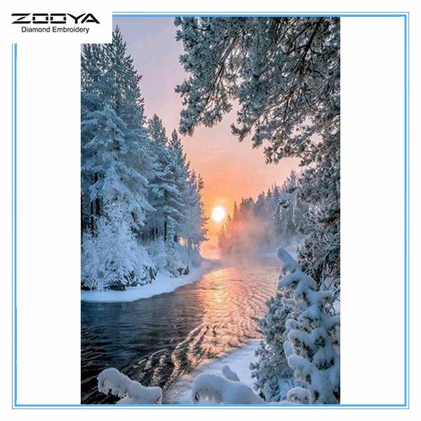 ZOOYA 3D Алмазная вышивка Картина Вышивка крестом Круглый горный хрусталь Картина Пейзаж
ZOOYA 3D Алмазная вышивка Картина Вышивка крестом Круглый горный хрусталь Картина Пейзаж