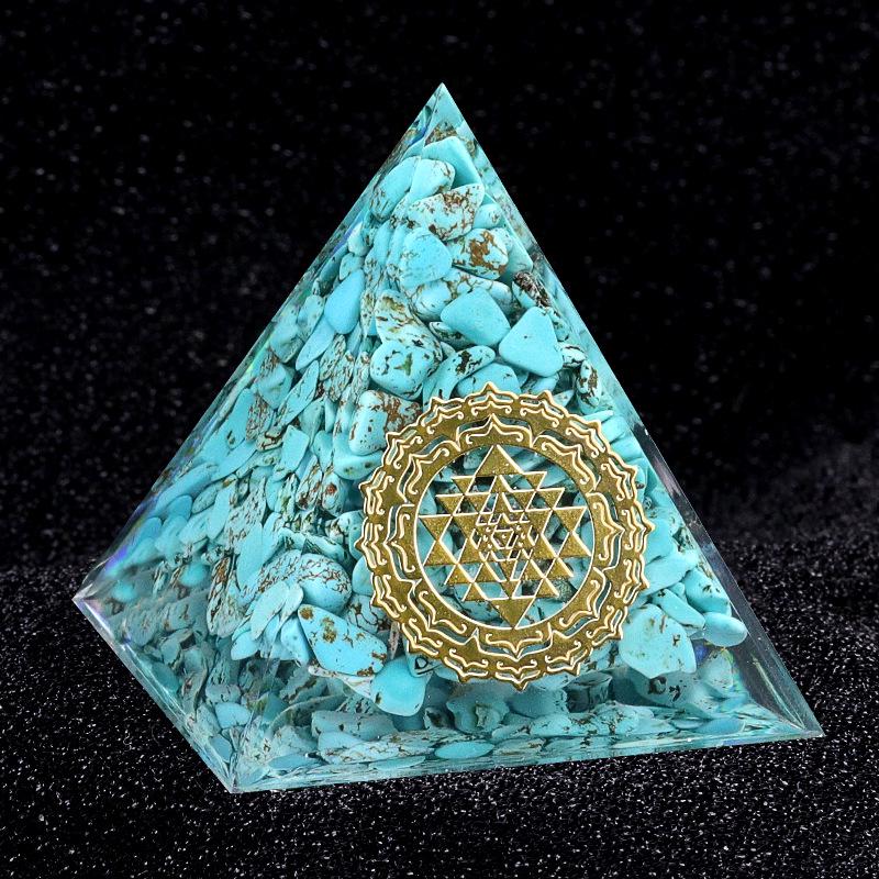 Malachite Crushed Stone Pyramid, 5cm Epoxy Resin Desktop Ornament, Natural Home Decor Craft. 5cm
Malachite Crushed Stone Pyramid, 5cm Epoxy Resin Desktop Ornament, Natural Home Decor Craft. 5cm