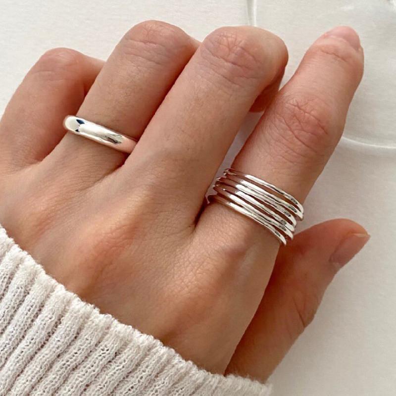 Original 925 Sterling Silver Interware Lines Rings For Women Counple Wedding Engagement Silver Women s Vintage Ring Fine Jewelry resizable
Original 925 Sterling Silver Interware Lines Rings For Women Counple Wedding Engagement Silver Women s Vintage Ring Fine Jewelry resizable